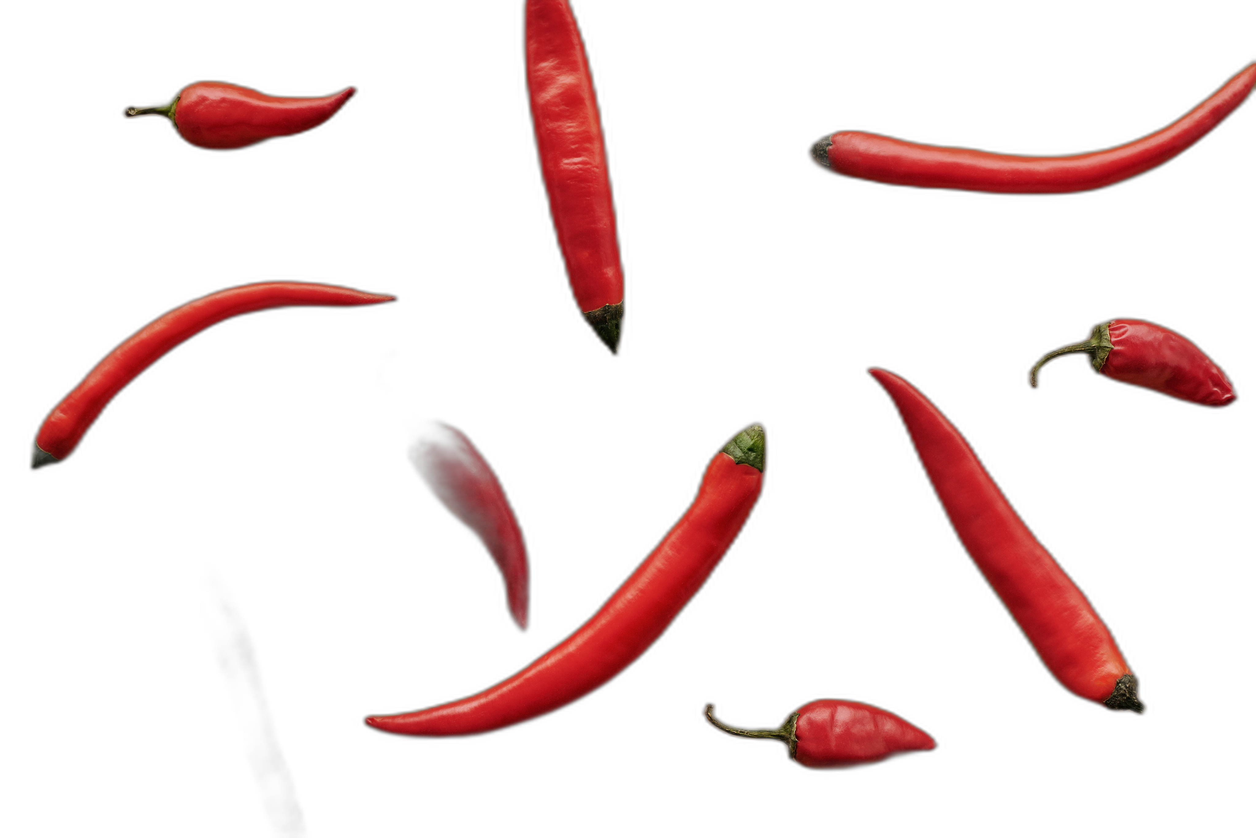 A background made up of chillies